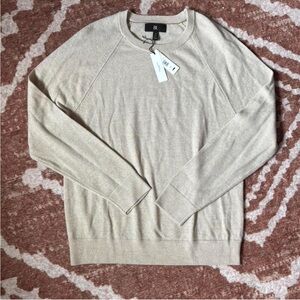 Banana Republic Light Beige Crewneck Sweater